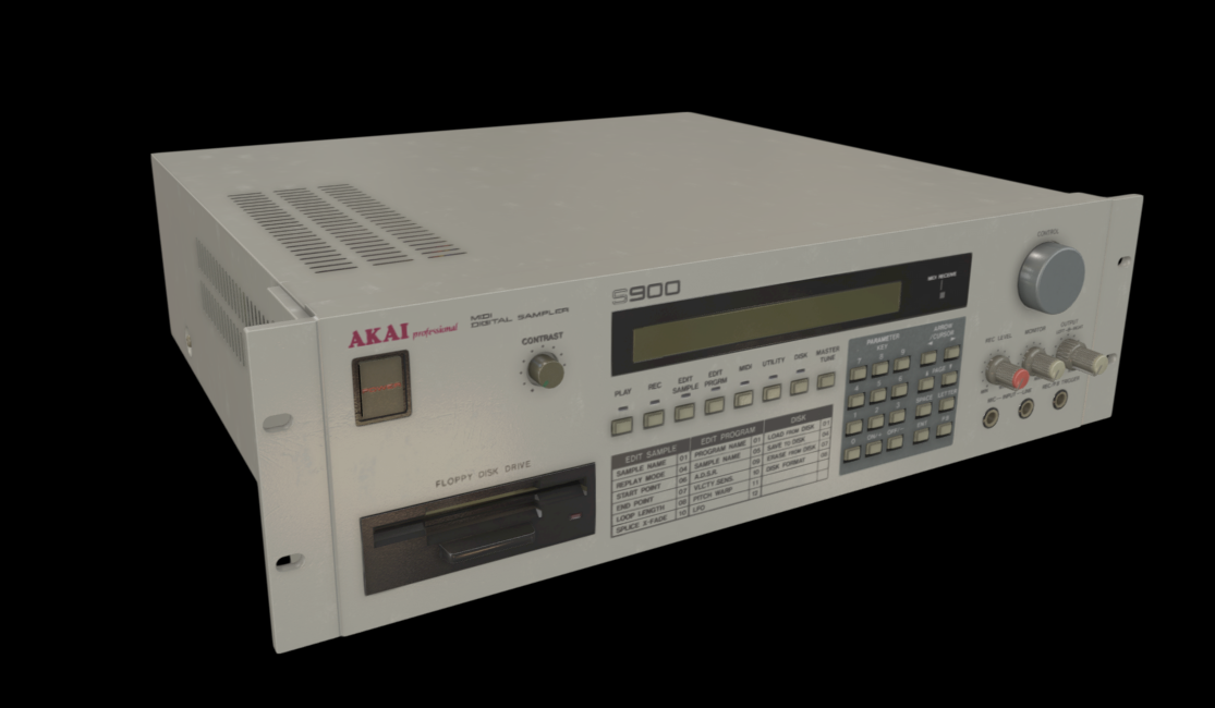 Akai S900, Swiss Museum - Center for Electronic Music Instruments (SMEM)