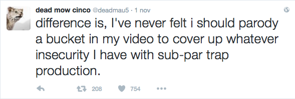 Il tweet di deadmau5 contro Marshmello