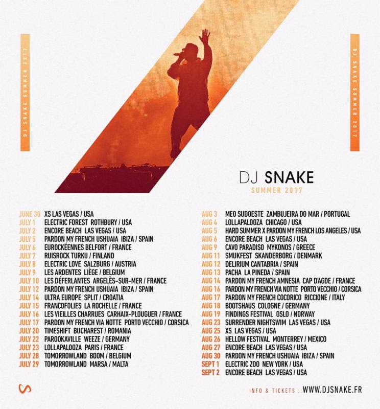 dj snake tour